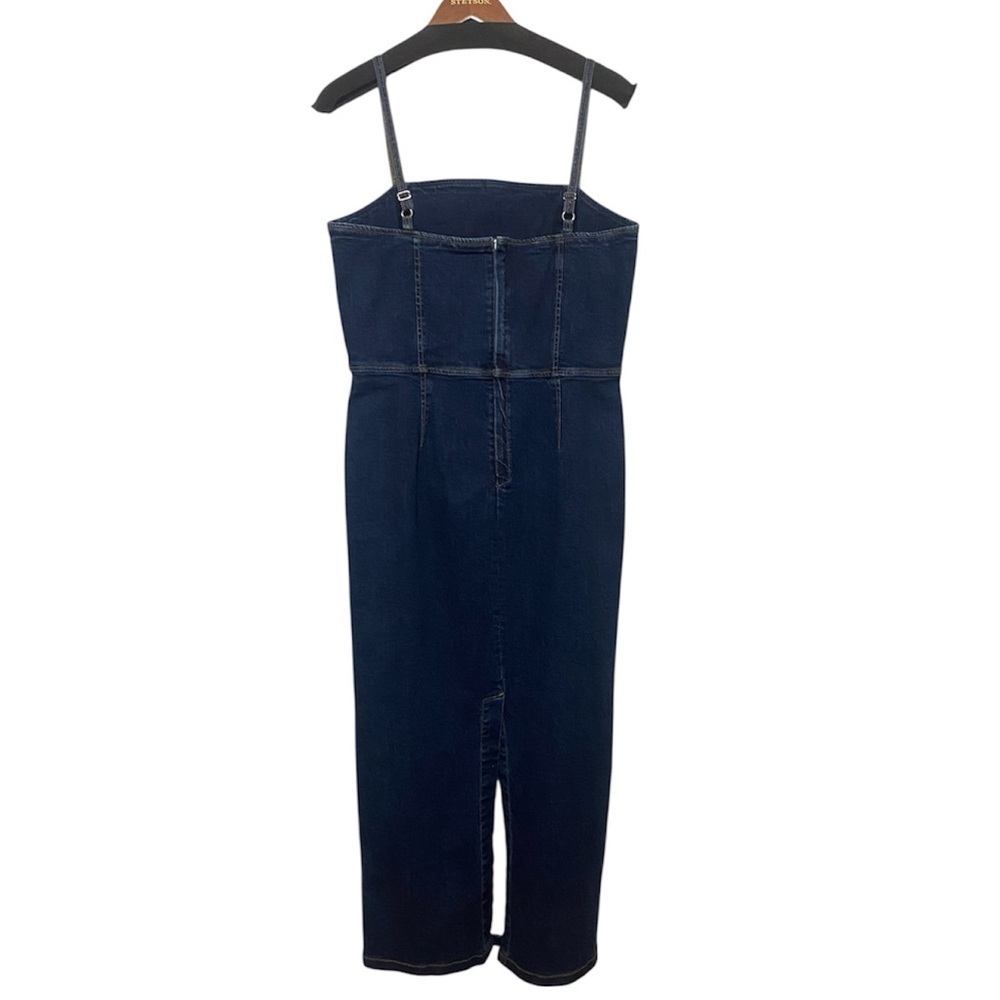 NWT Stetson Stretch Denim Fitted Dress - Picture 4 of 6